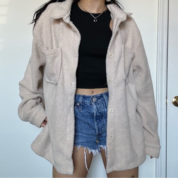 Dublin Sherpa Oversized Jacket Medium - Picture 1 of 4